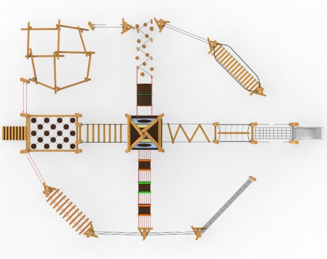 Спортивный комплекс TORUDA Эко Артишок 8 - вид 2