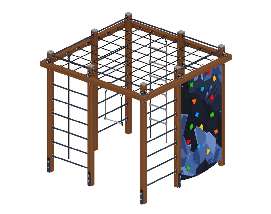 Детский спорткомплекс Тропа Тарзана-4 - вид 2