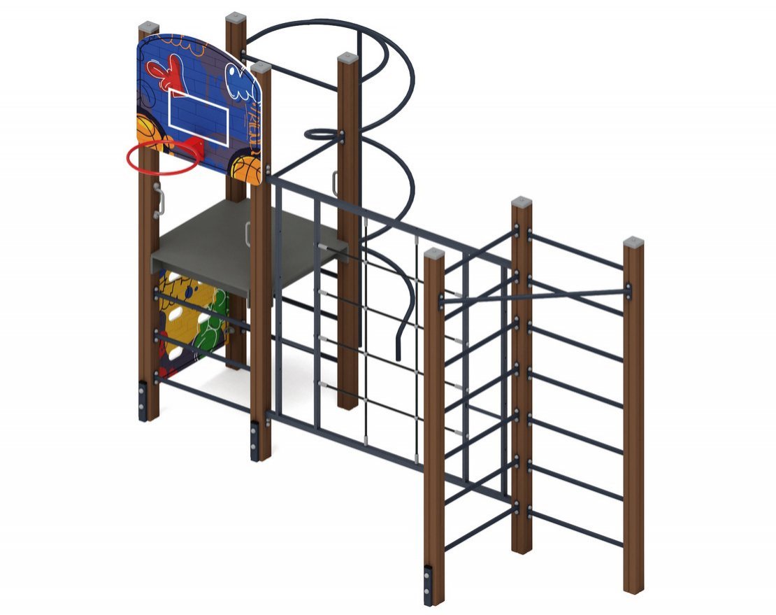 Спорткомплекс Крепыш 10 (Граффити) - вид 1