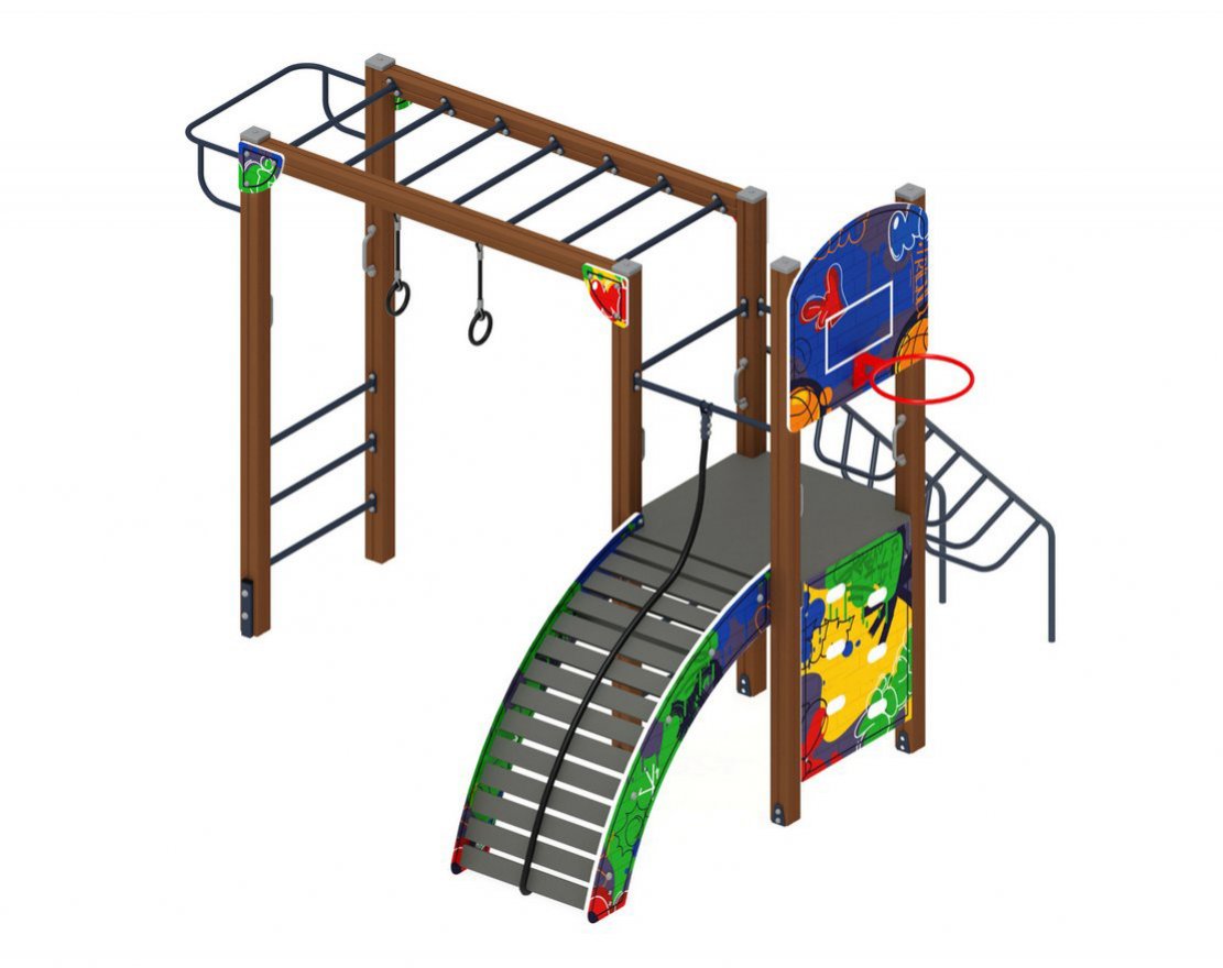 Спорткомплекс Крепыш 18 (Граффити) - вид 1