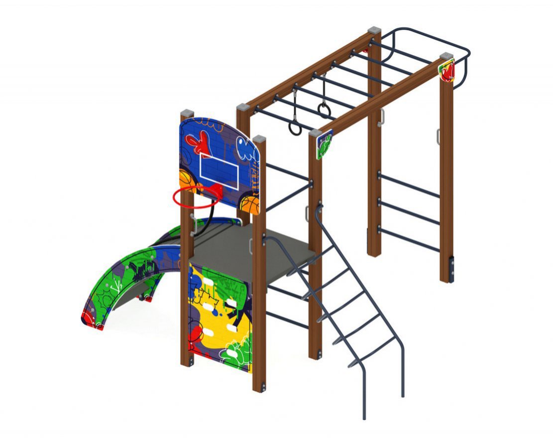 Спорткомплекс Крепыш 18 (Граффити) - вид 3