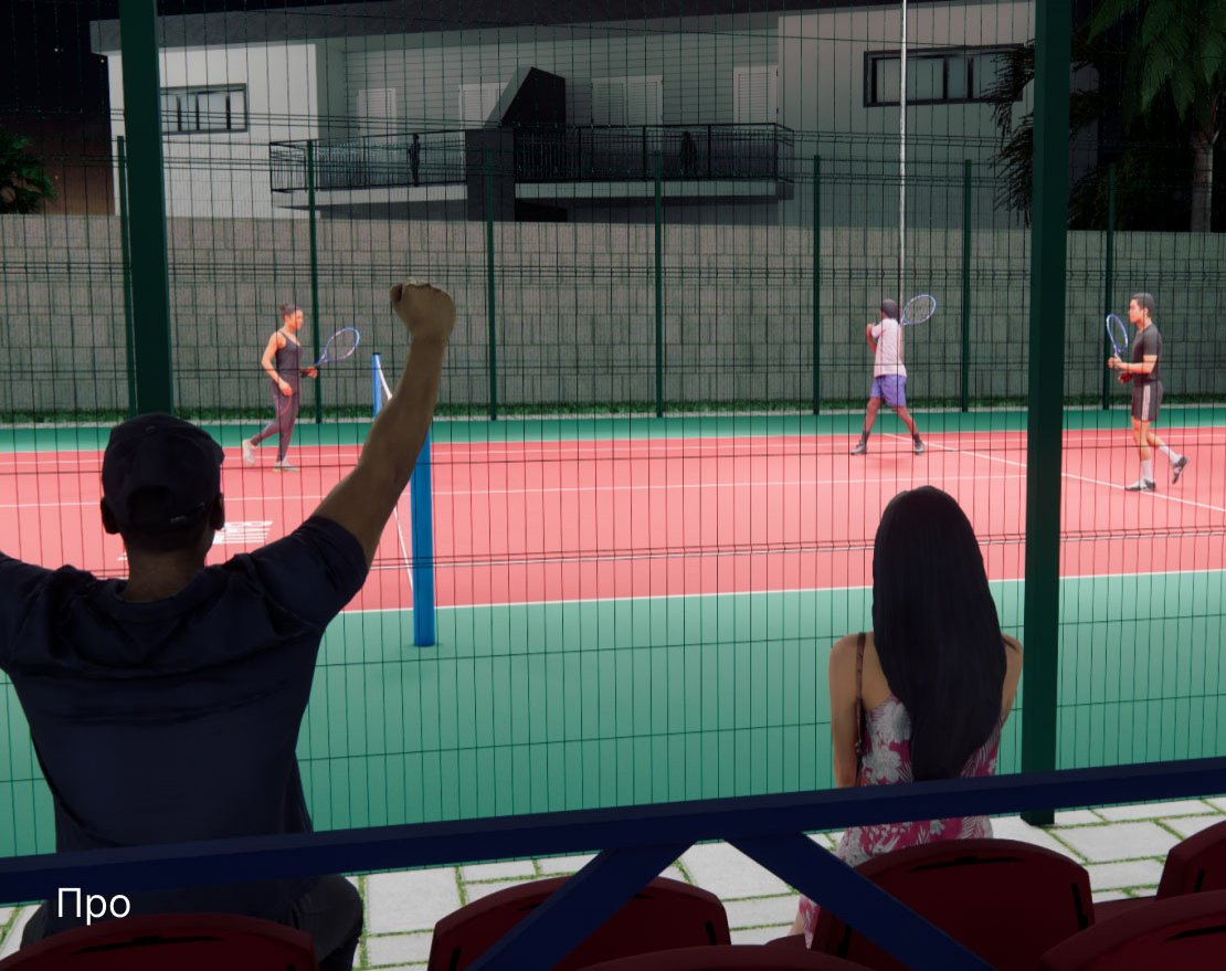 Корт для тенниса TORUDA T-1 (37х19, игровое поле 24х11) - вид 6