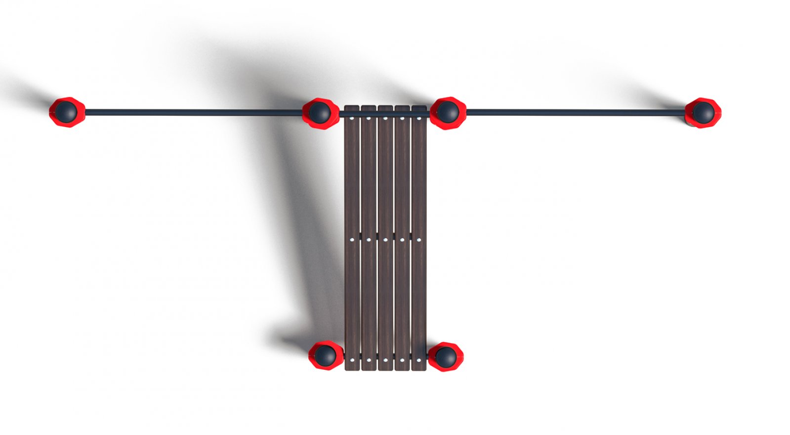 Турники с лавочкой для пресса (PAW-20) - вид 2