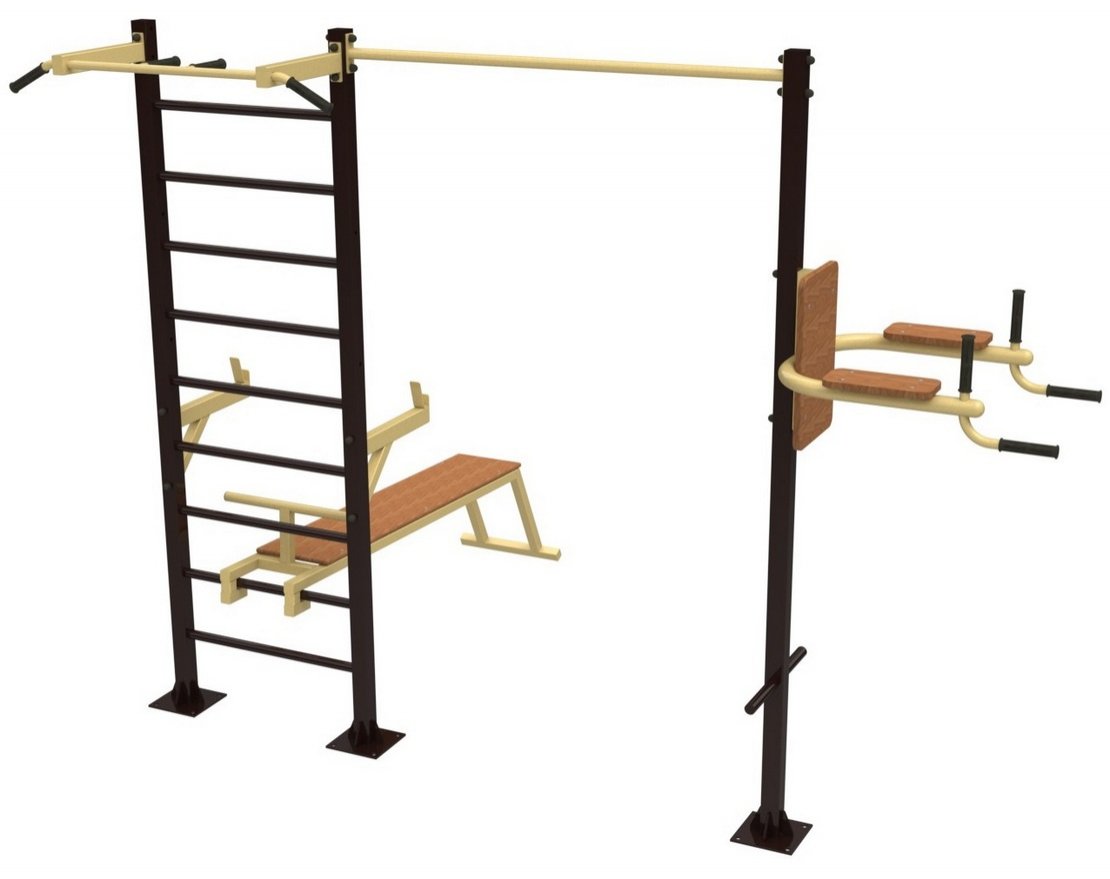 Уличный атлетический комплекс TORUDA СК 10 - вид 2