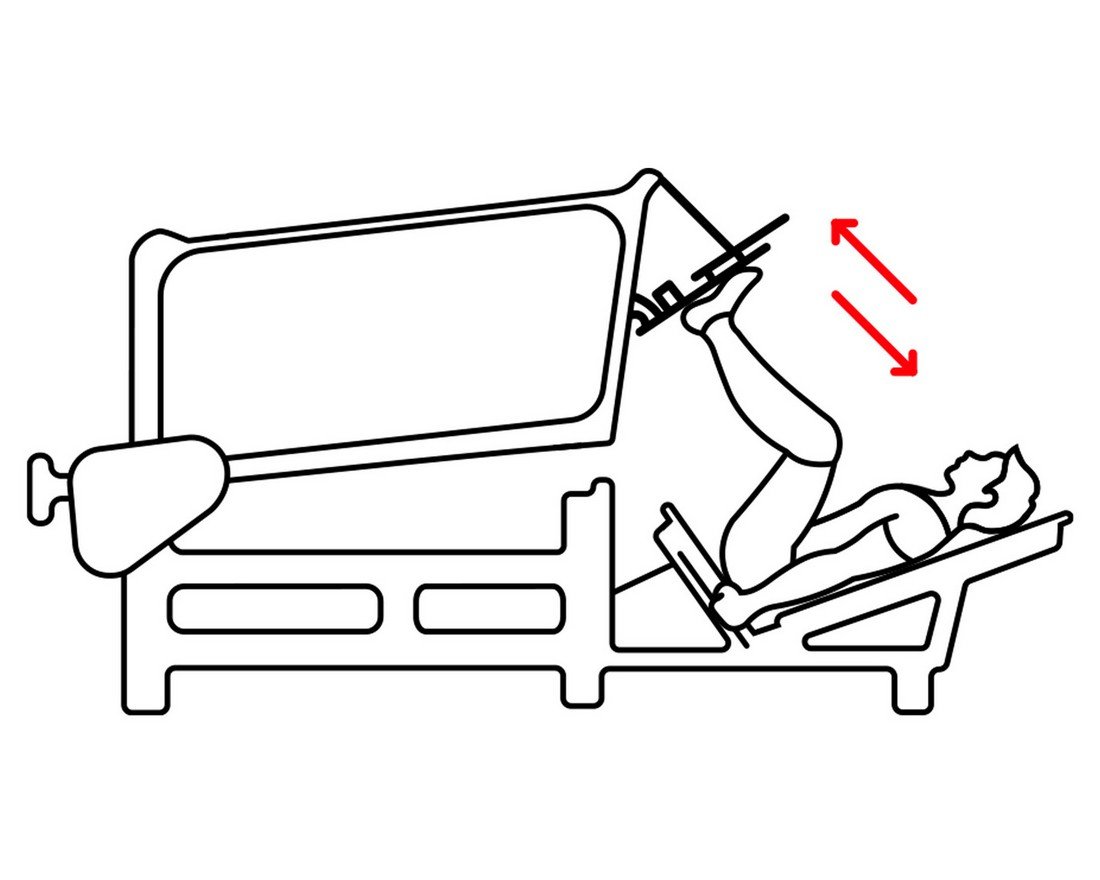 Уличный силовой тренажер для жима ногами Нижний импульс - вид 2