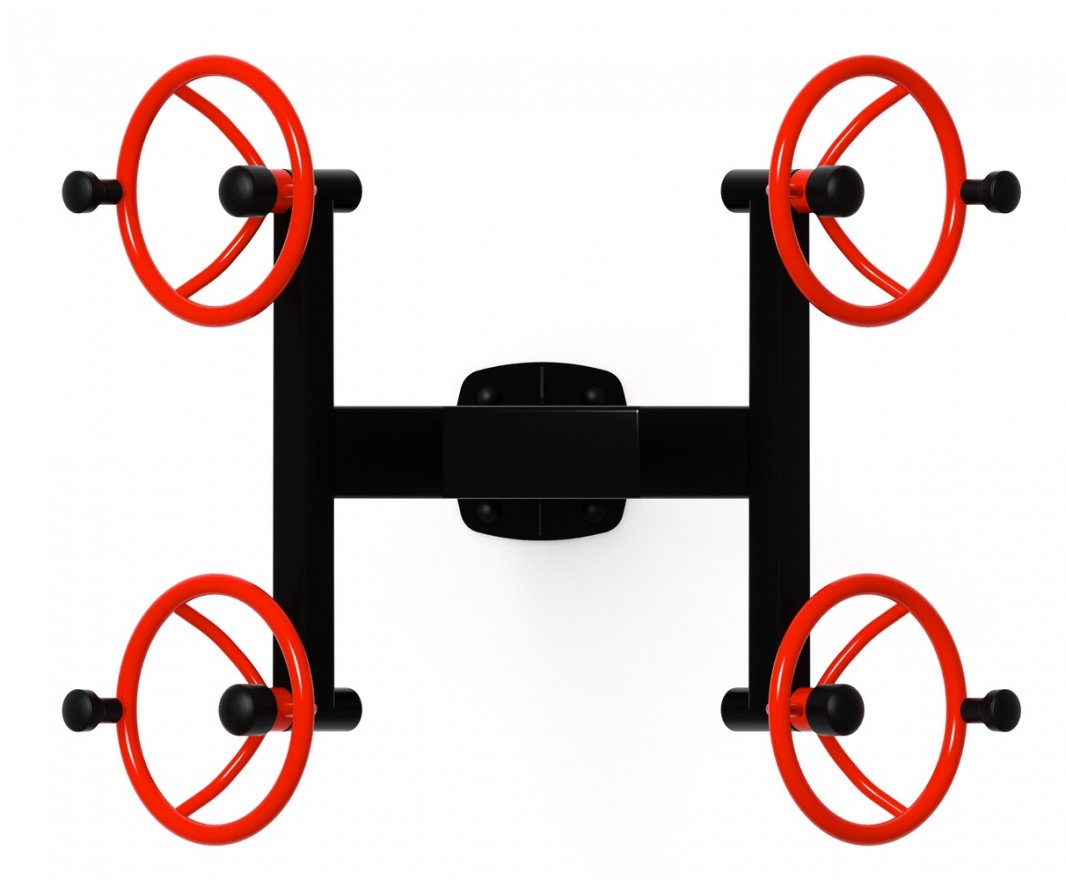 Тренажер для улицы Рули Тренировка 9 (положение сидя) - вид 5