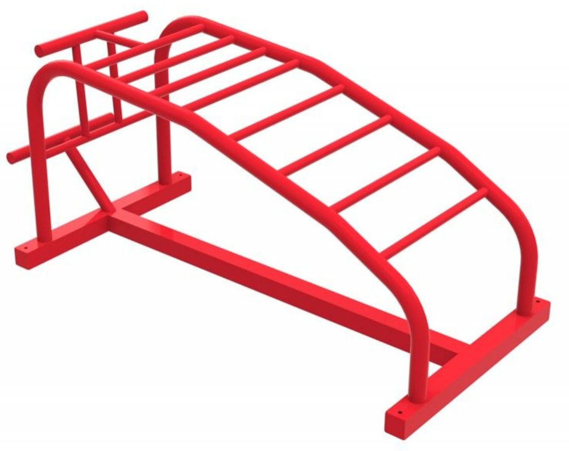 Уличный тренажер TORUDA «Скамья для пресса уличная» 13 - вид 2