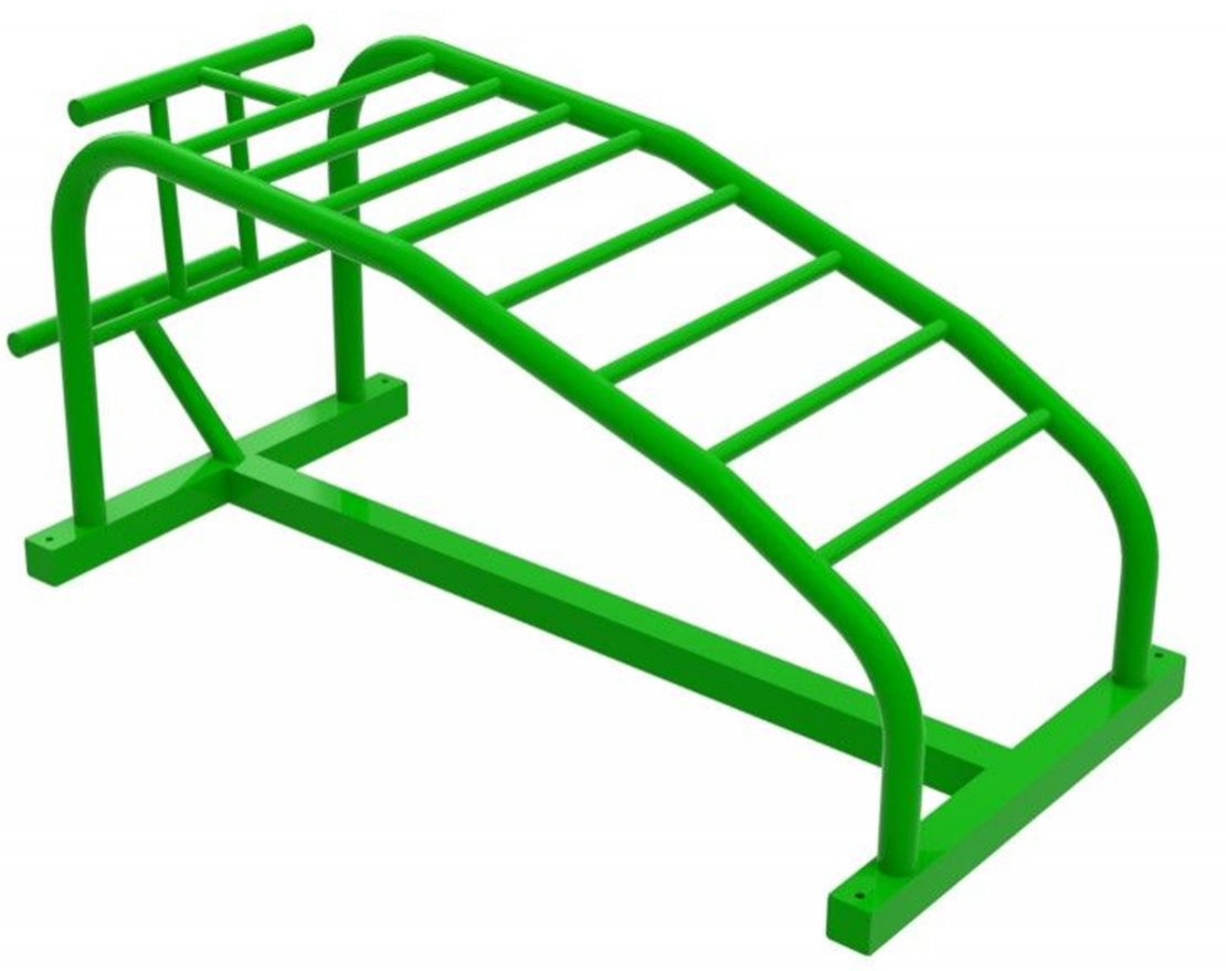 Уличный тренажер TORUDA «Скамья для пресса уличная» 13 - вид 2