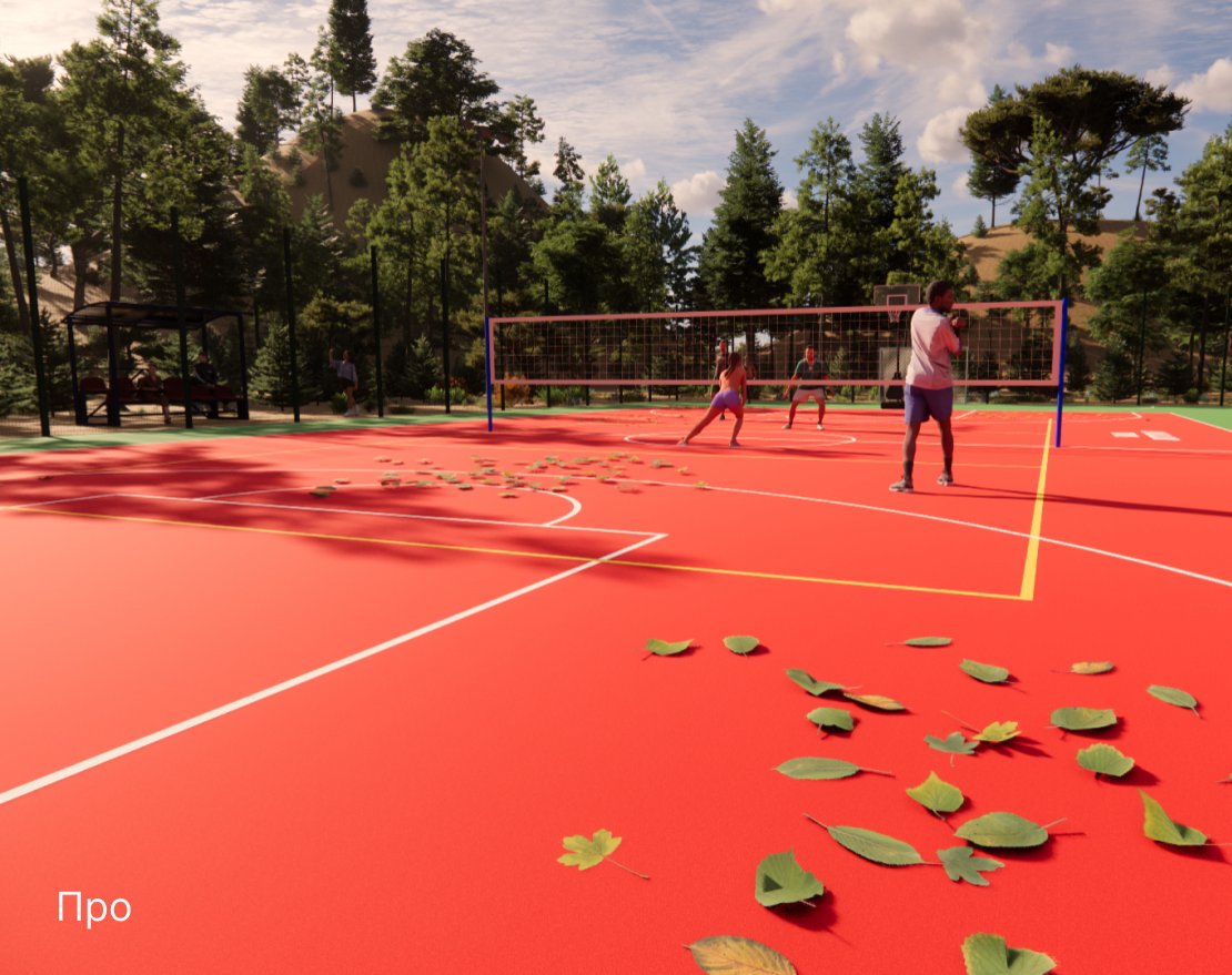 Уличная универсальная спортплощадка TORUDA SP-1 (43х21, игровое поле 40х20) - вид 5