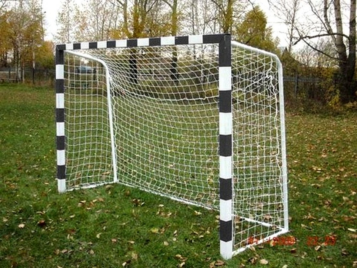 Ворота для мини-футбола и гандбола 2х3 м свободностоящие, пара - вид 2